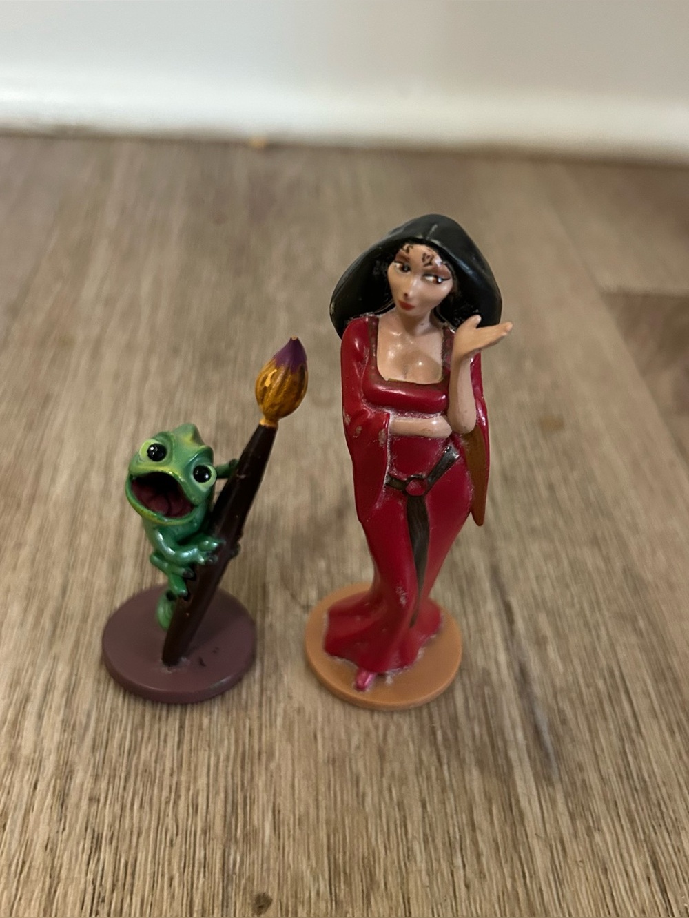 Disney Rapunzel: Mother Gothel and Pascal